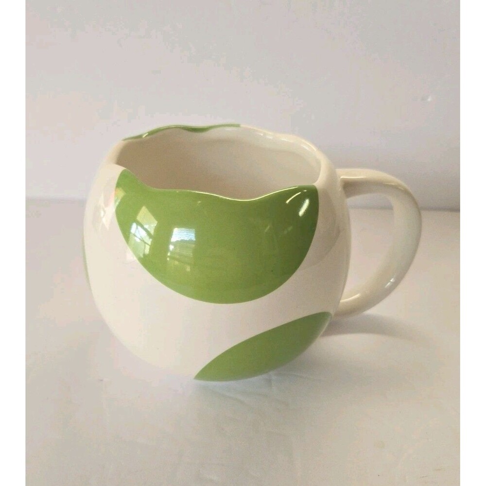 Super Nintendo Mario Yoshi Egg XL Mug Coffee Cup Soup by Paladone Ruffle Edge